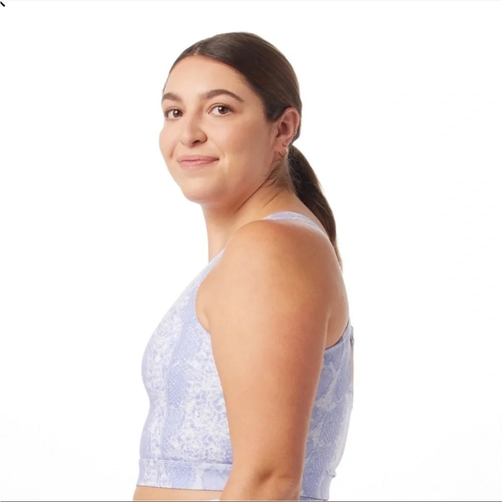 NEW Glyder Full Force Bra Lilac Snake